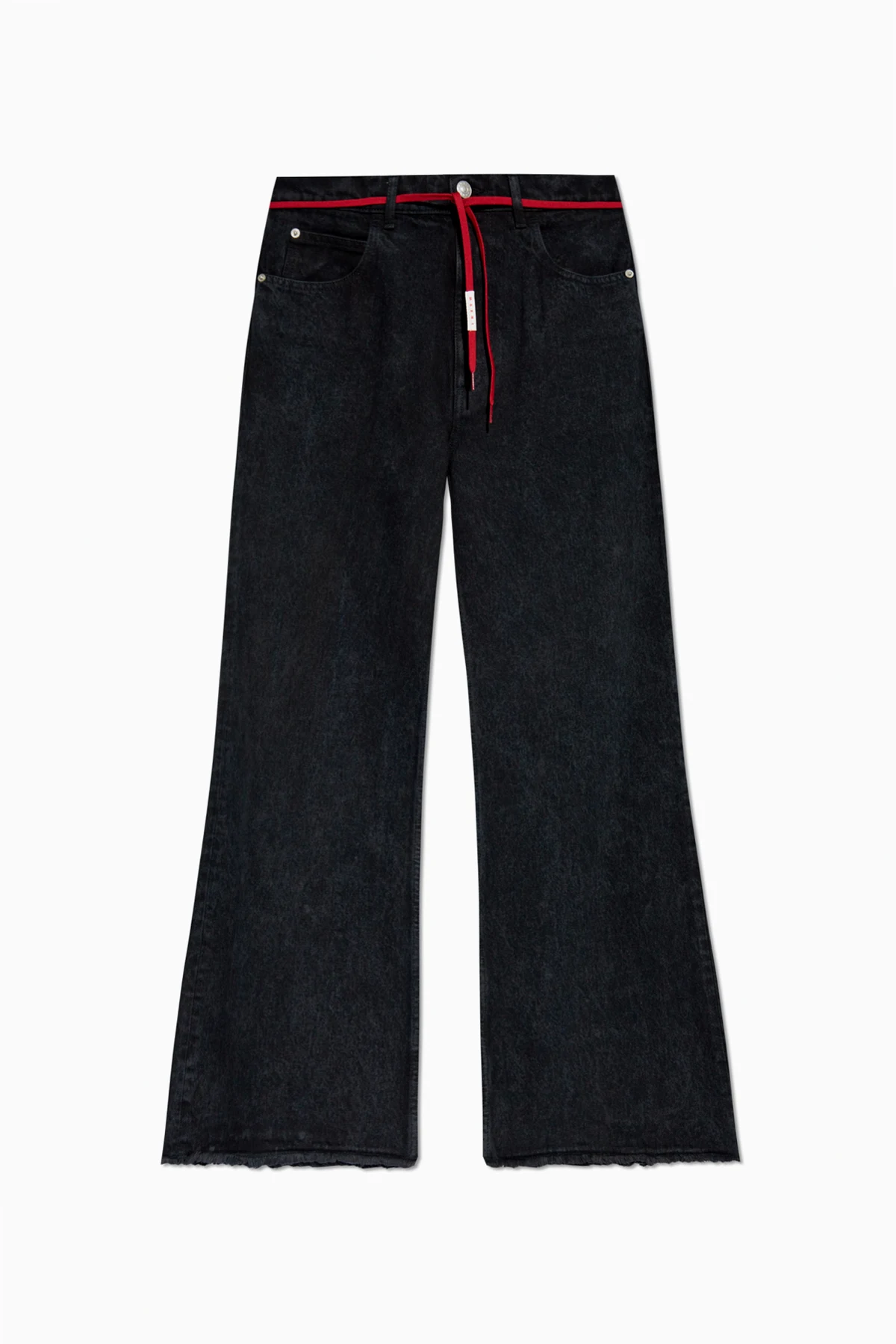 Jeansy z nogawkami o prostym kroju