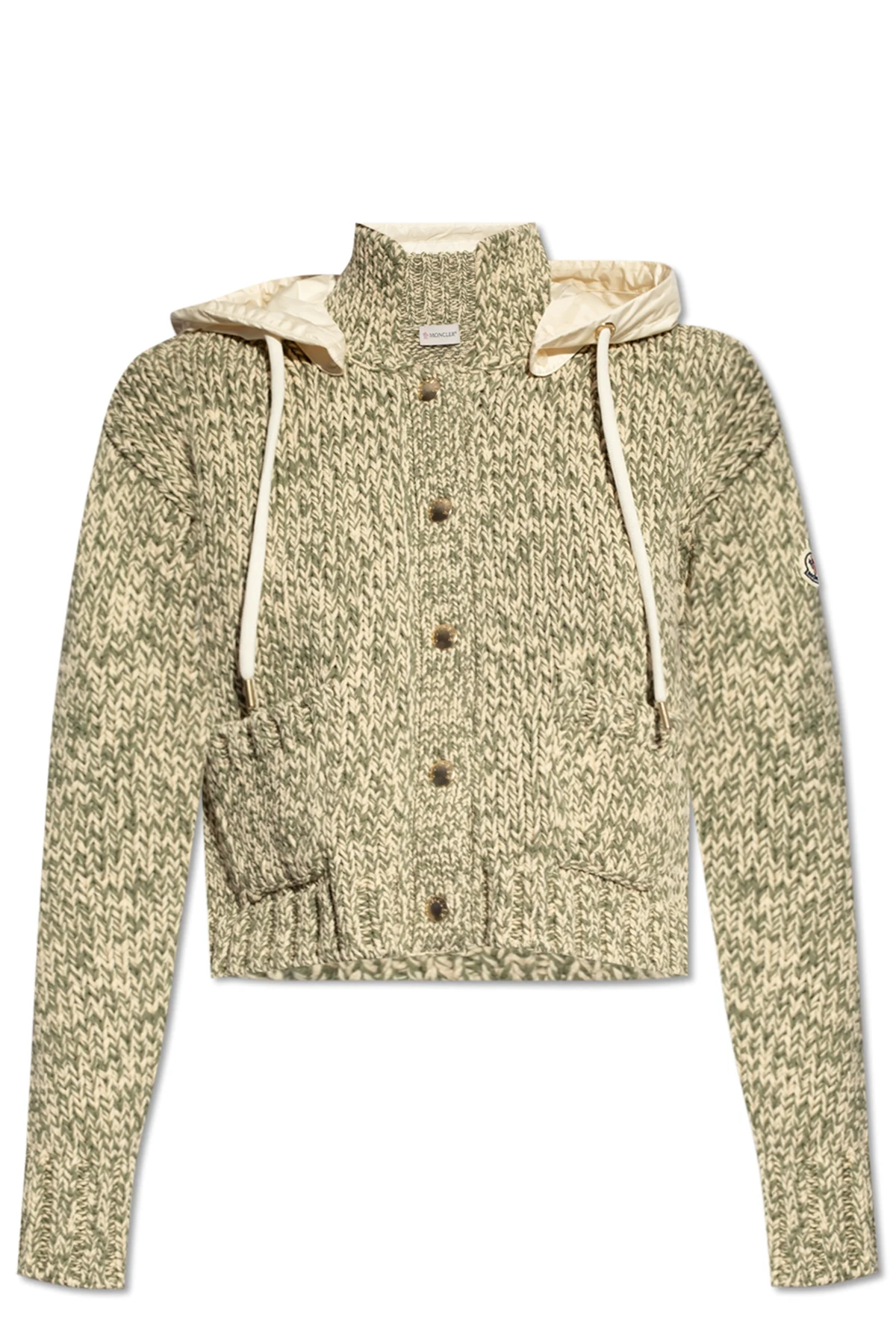 Cardigan mit abnehmbarer Kapuze