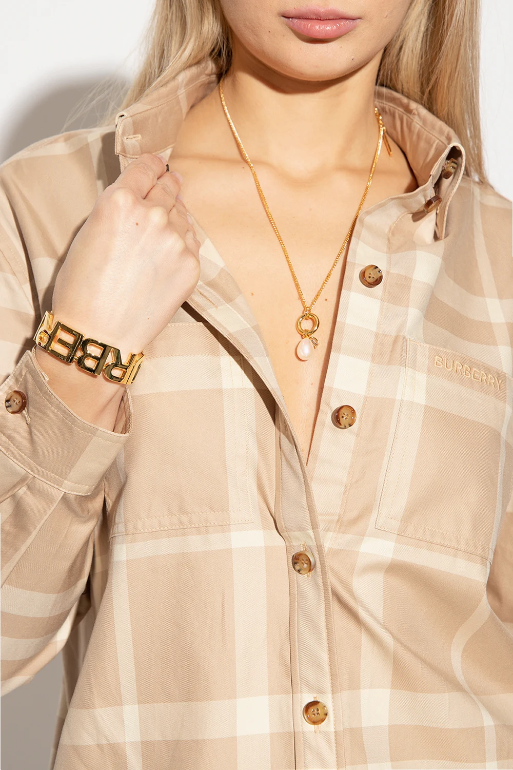 Brass necklace