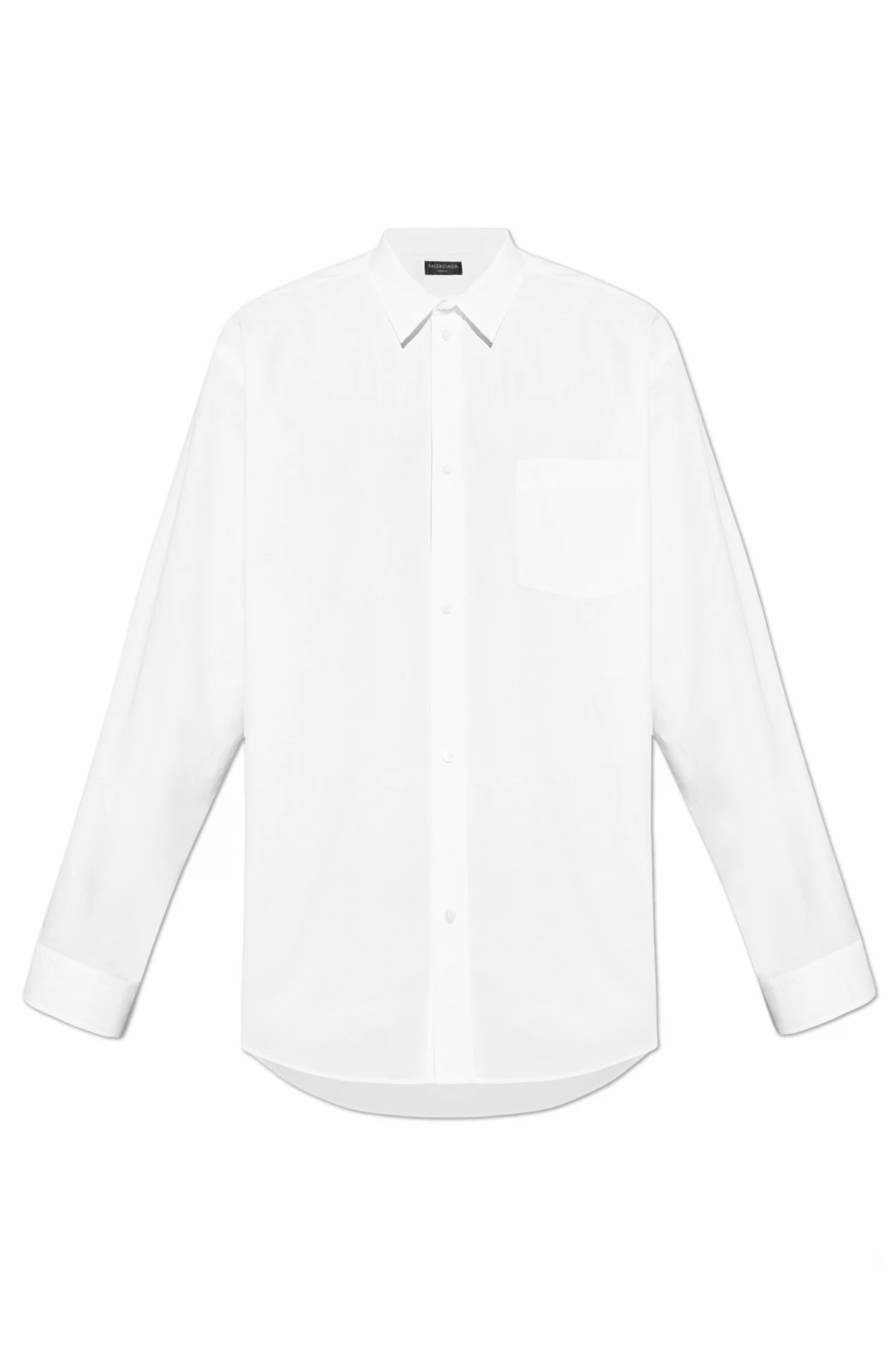 WHITE Shirt with a pocket