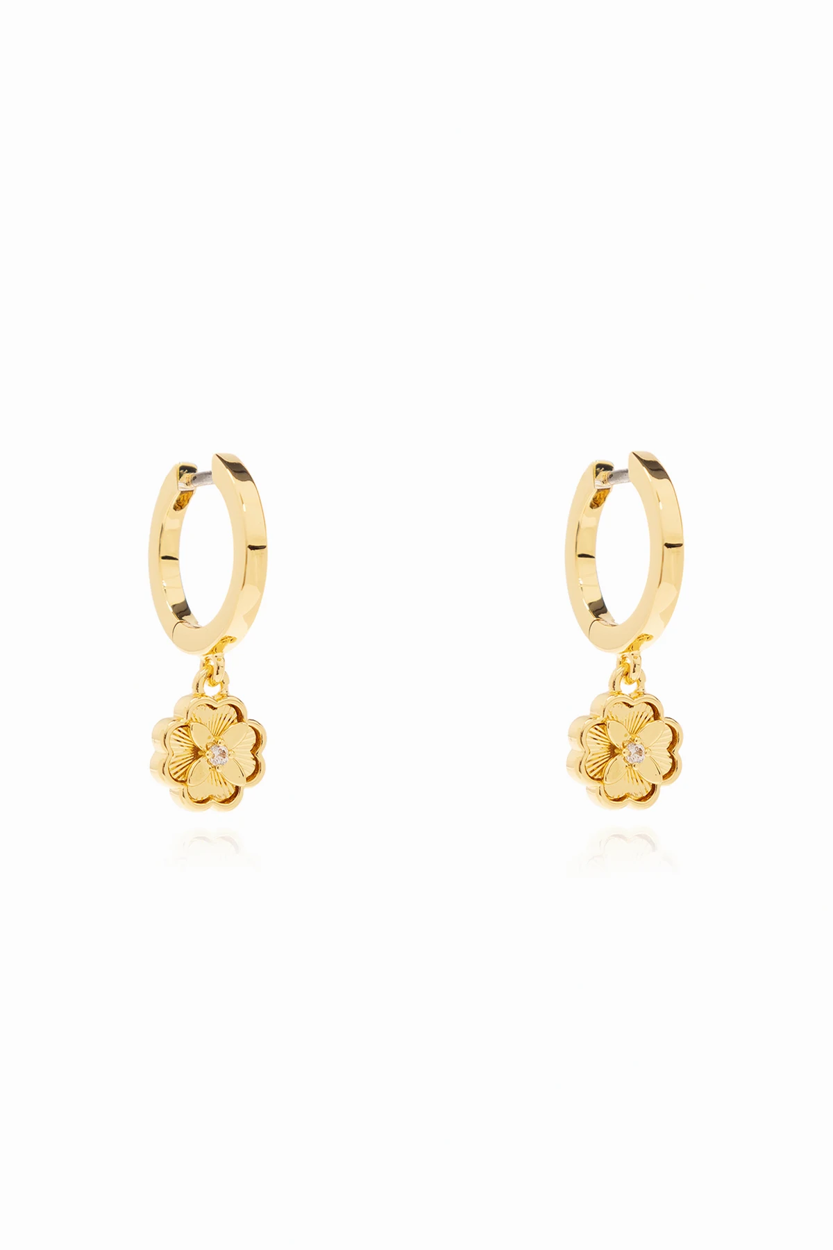 GOLD Earrings from the 'Bloom Huggies' collection