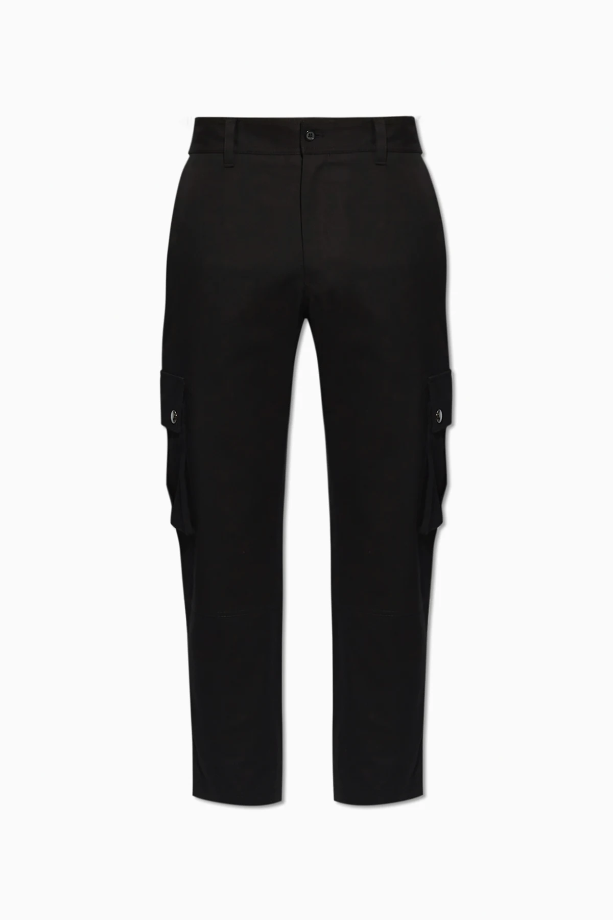 BLACK Trousers with logo