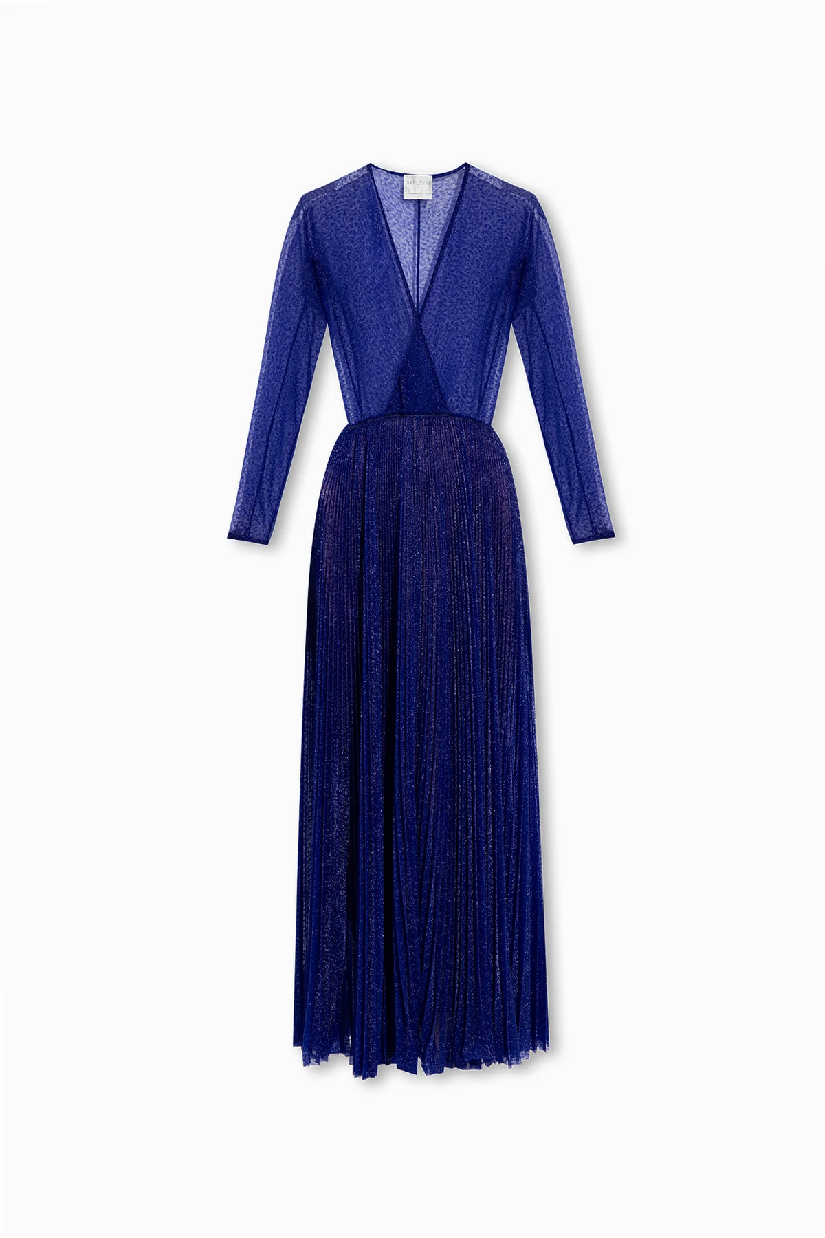 Sukienka z lureksową nicią