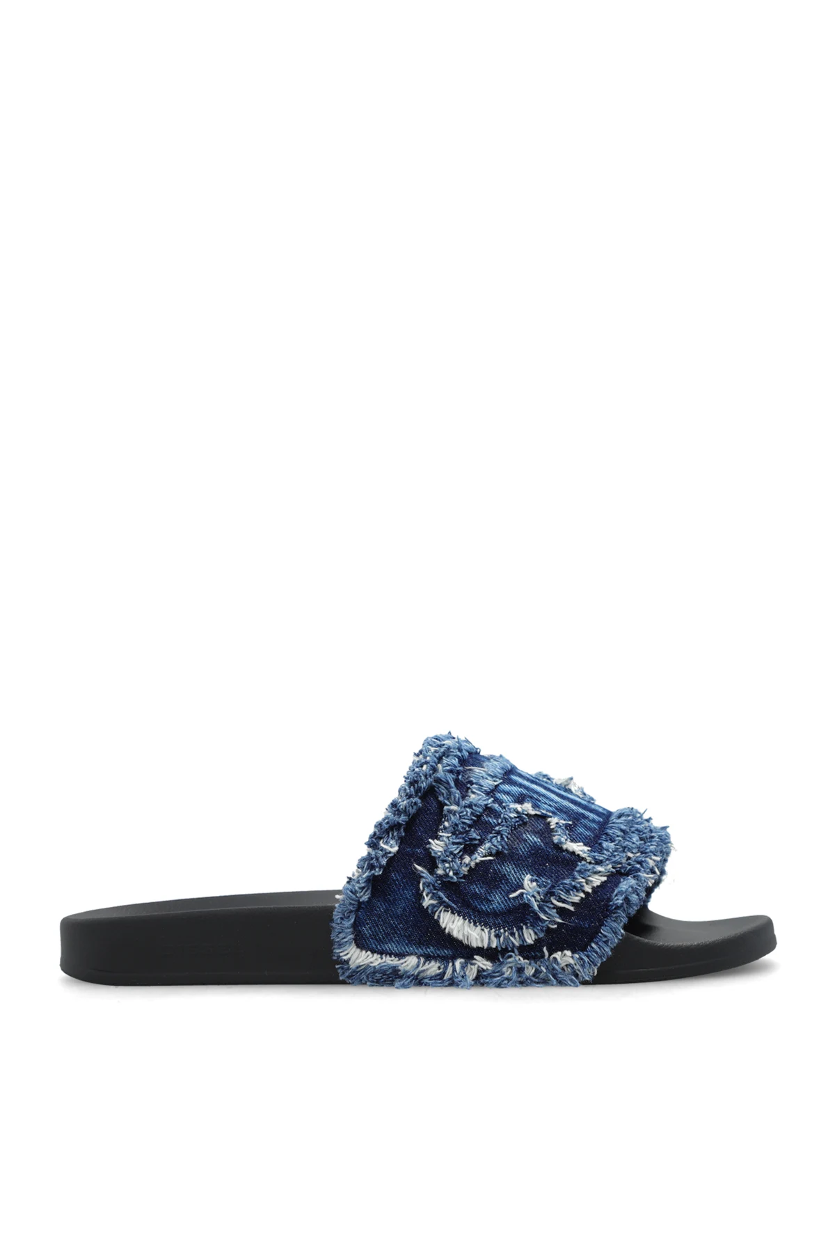 NAVY BLUE ‘SA-SLIDE’ slides
