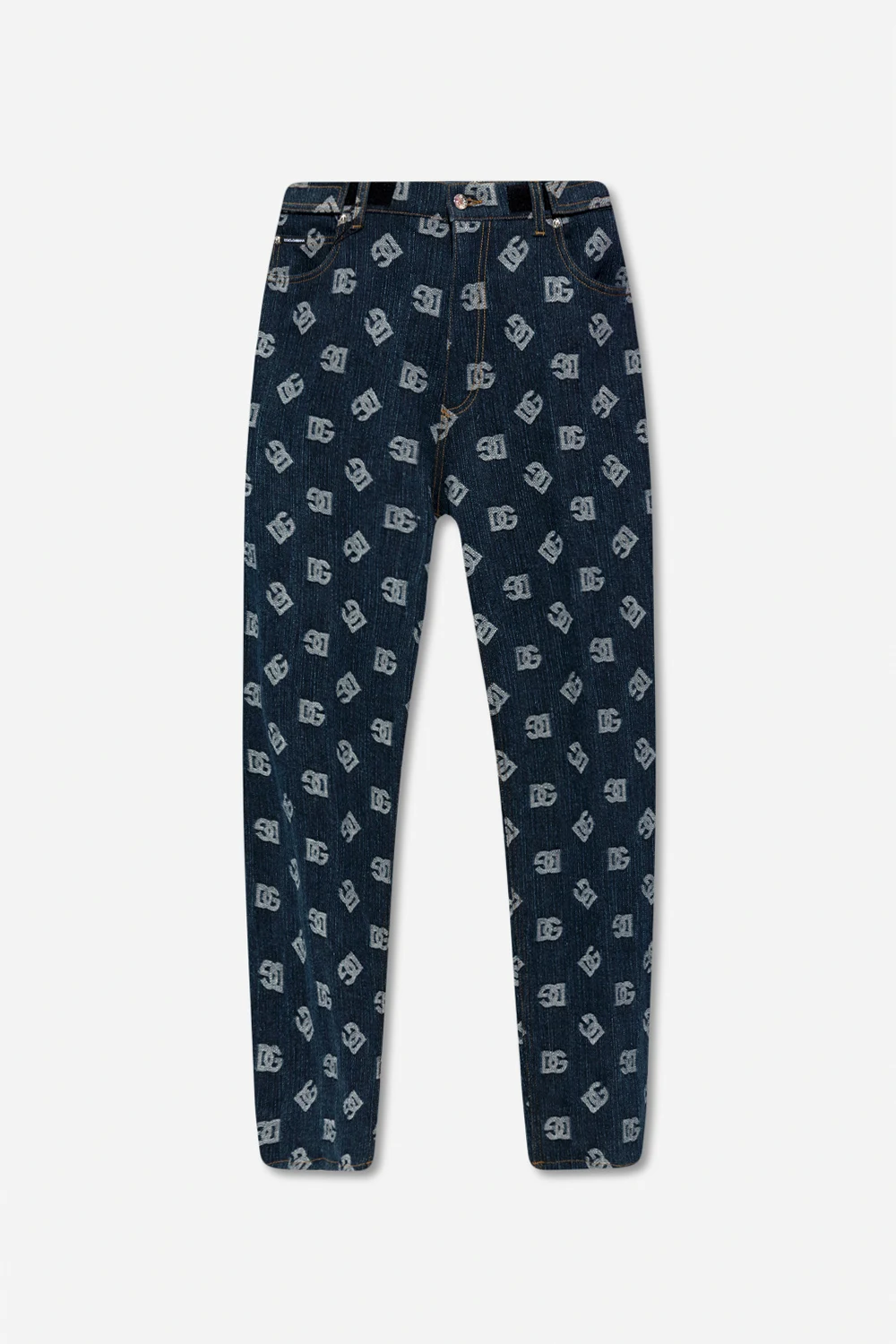 Monogrammed jeans