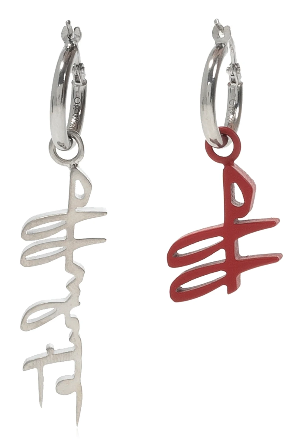 Logo earrings