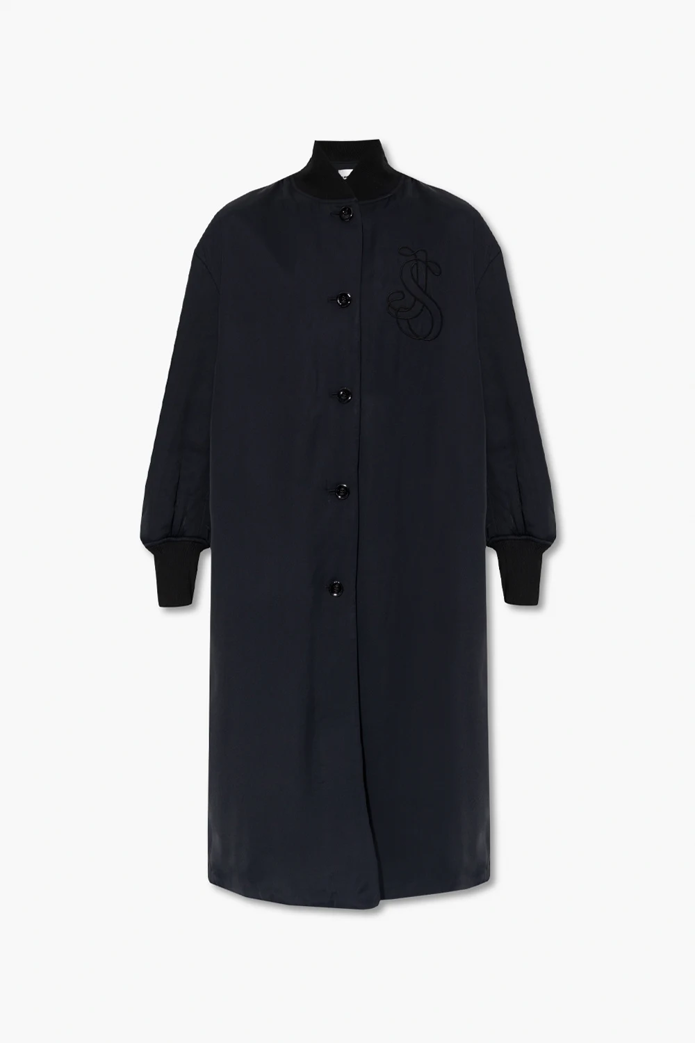 Coat with monogram
