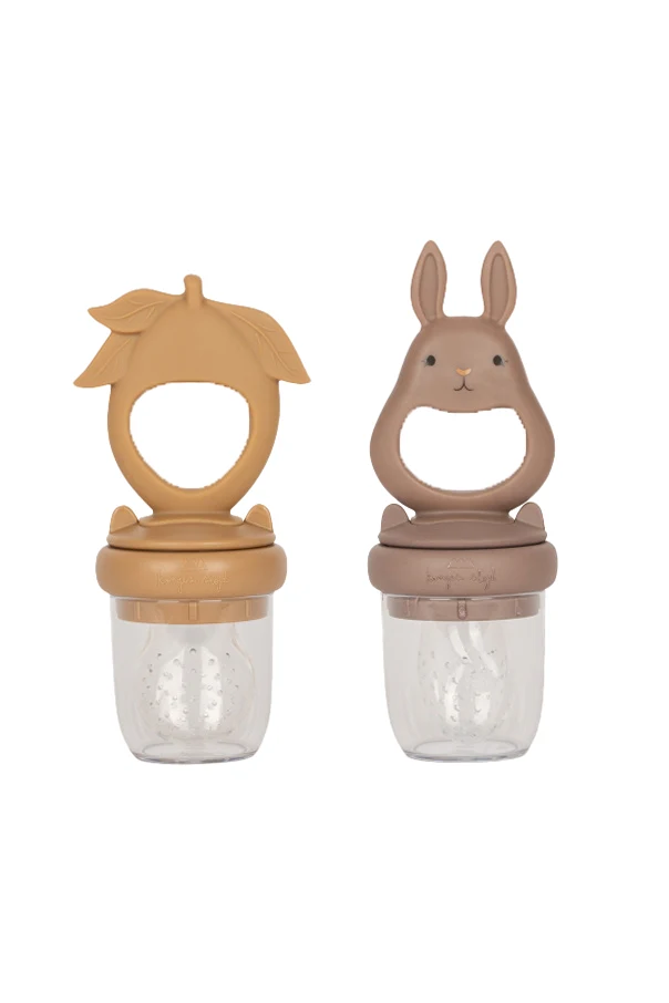 Fruit feeder pacifier two-pack