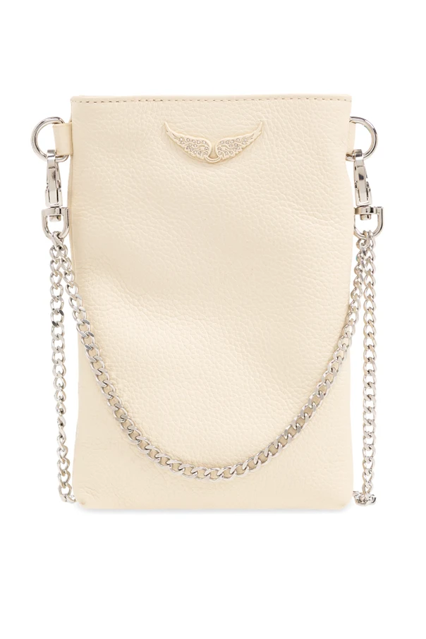 kremowy Etui na telefon na łańcuchu ‘Rock’