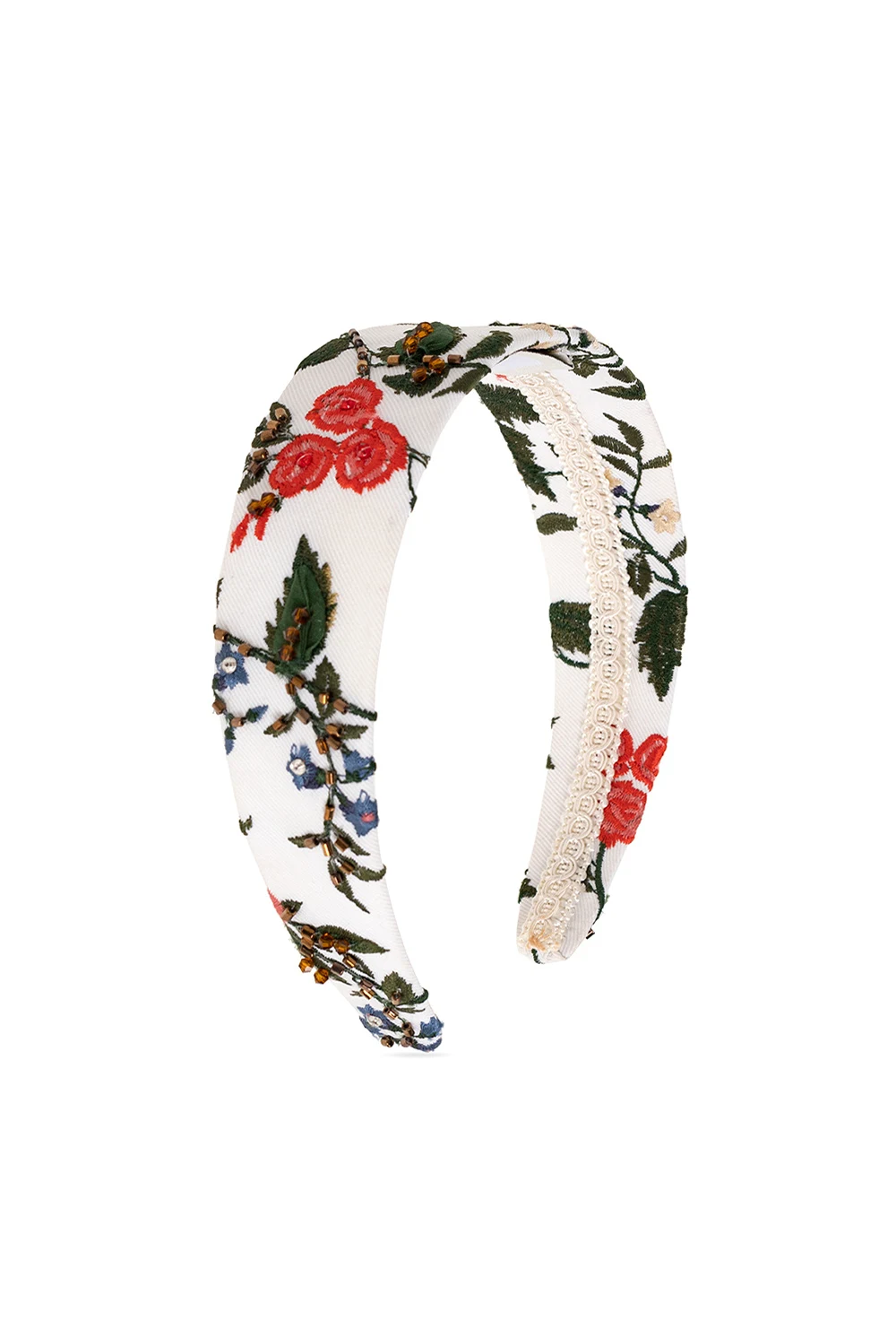 Headband with floral motif