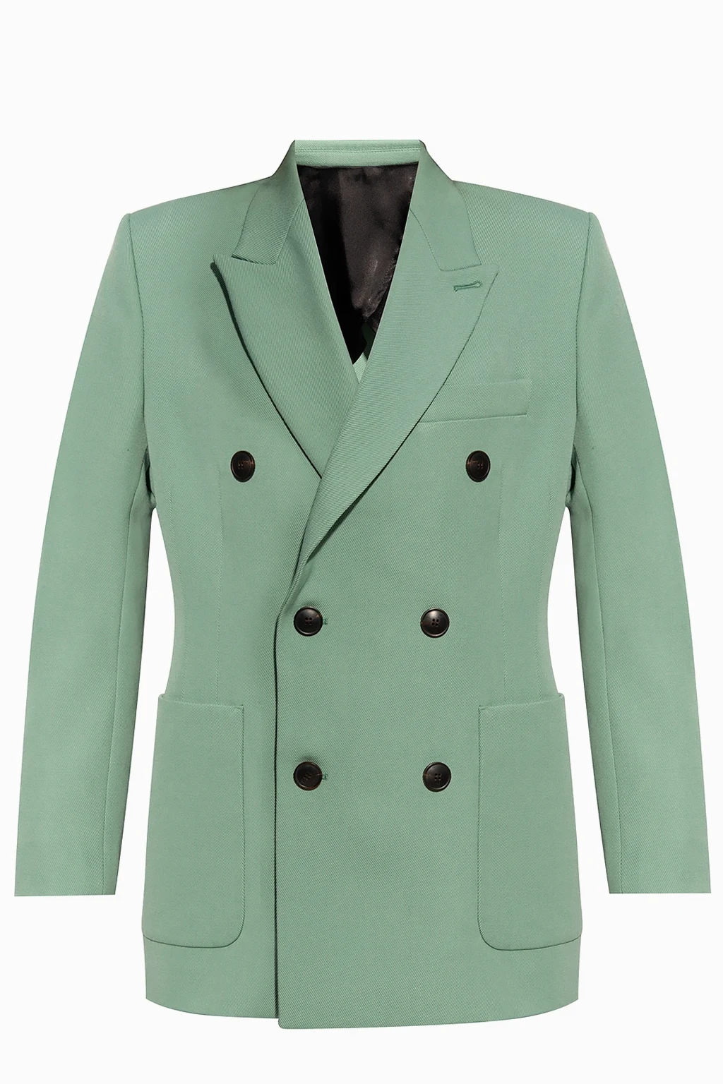 Blazer with notched lapels