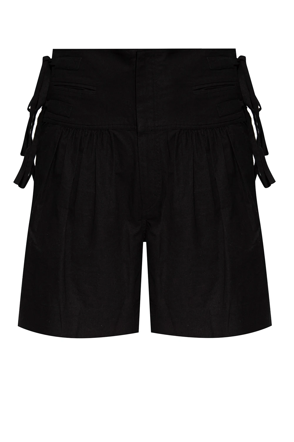 Shorts with tie details