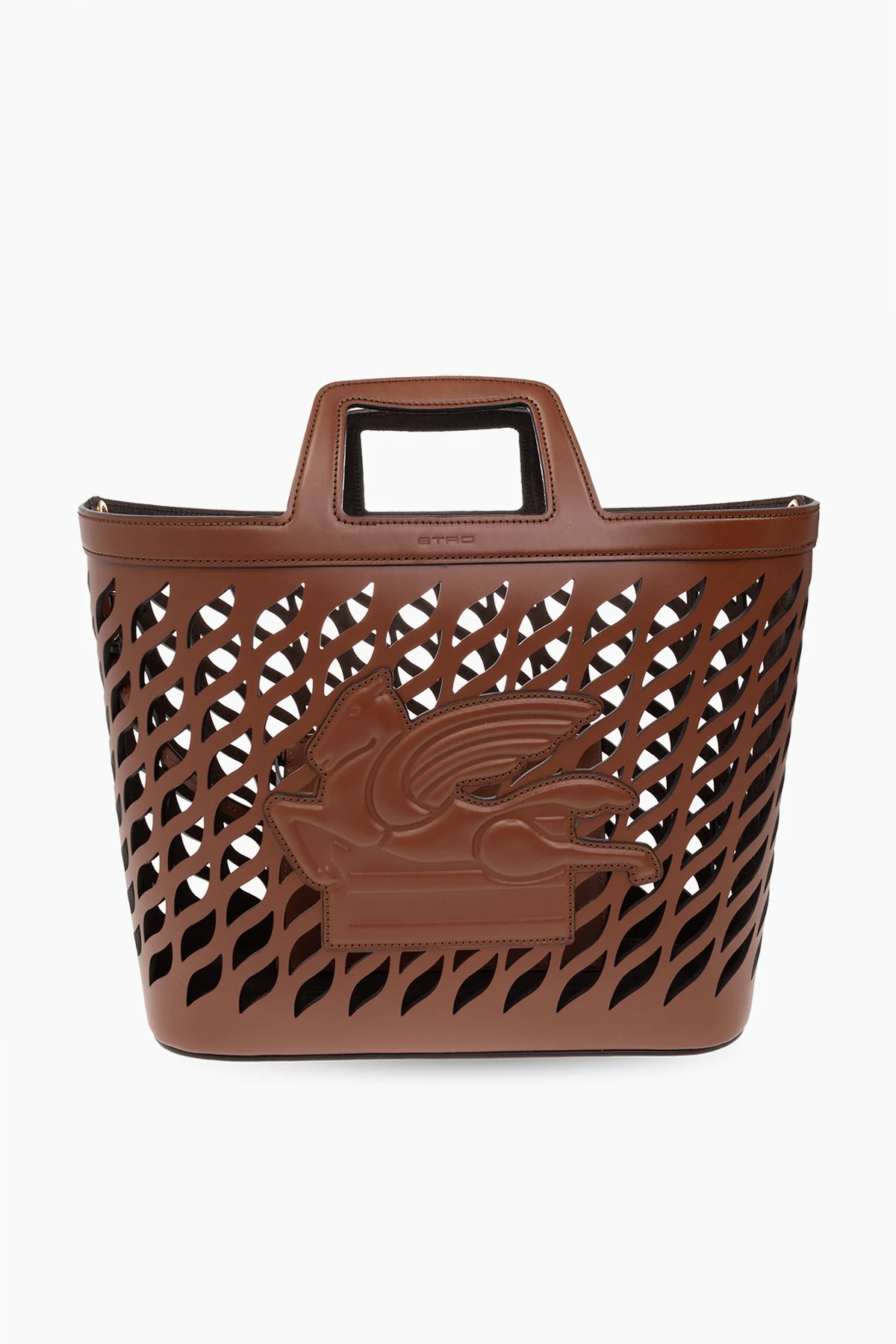 Openwork shopper bag