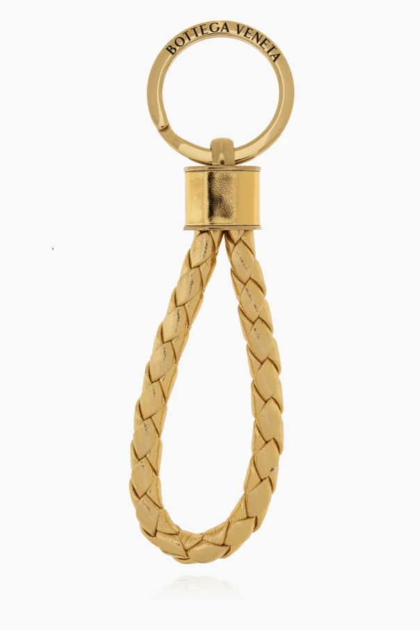 GOLD Schlüsselanhänger aus Leder