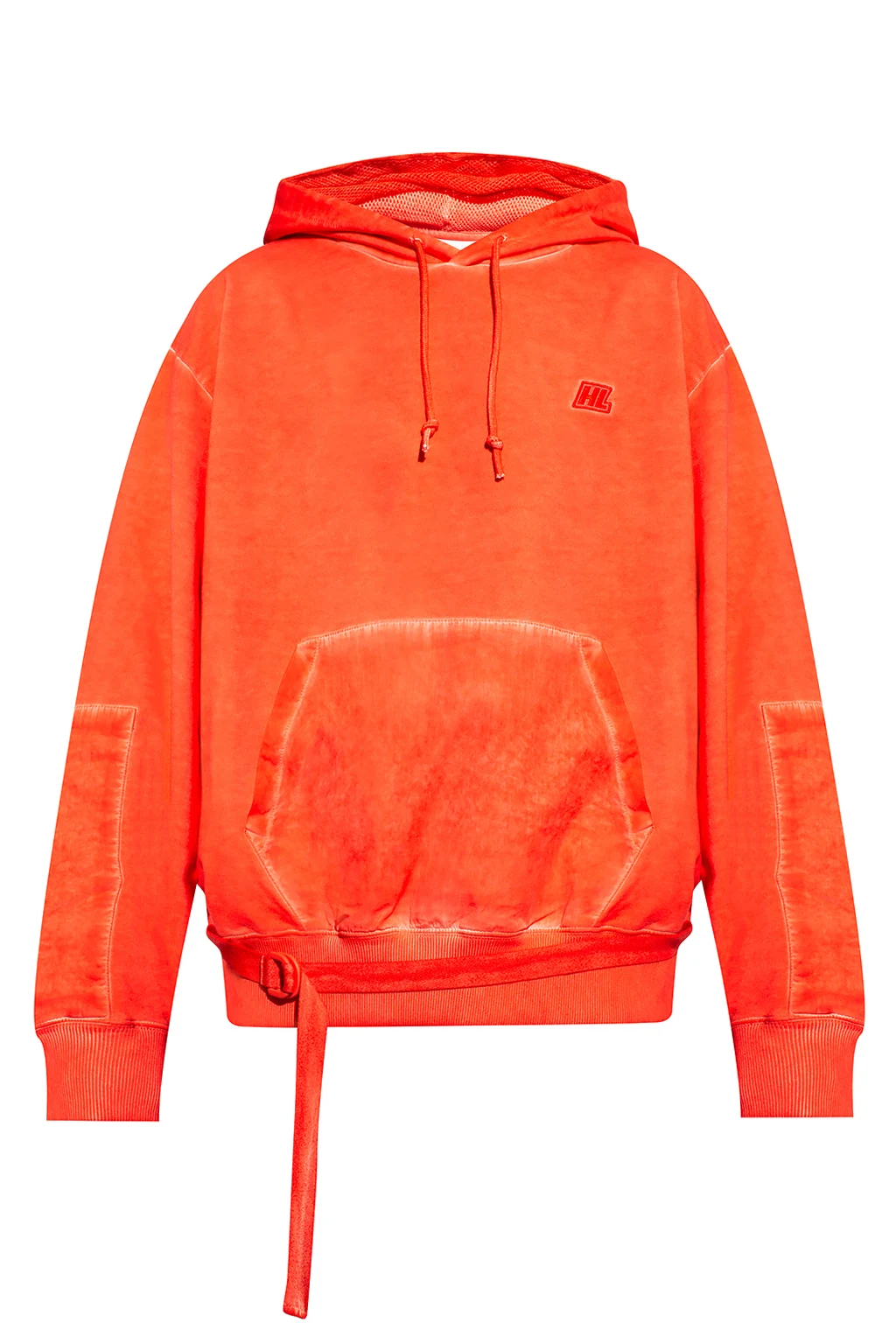 Logo-embroidered hoodie