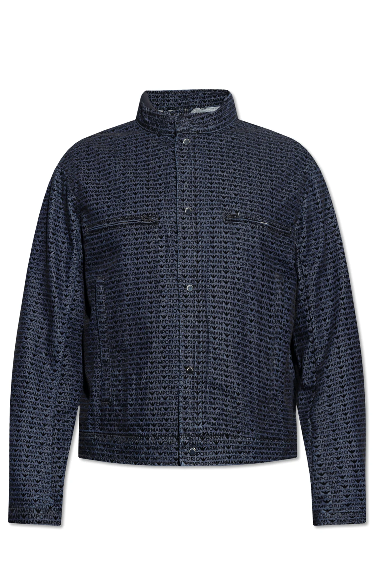 Jeansowa kurtka z monogramem