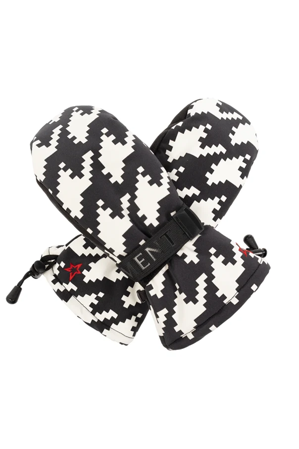 CZARNY Rękawice narciarskie