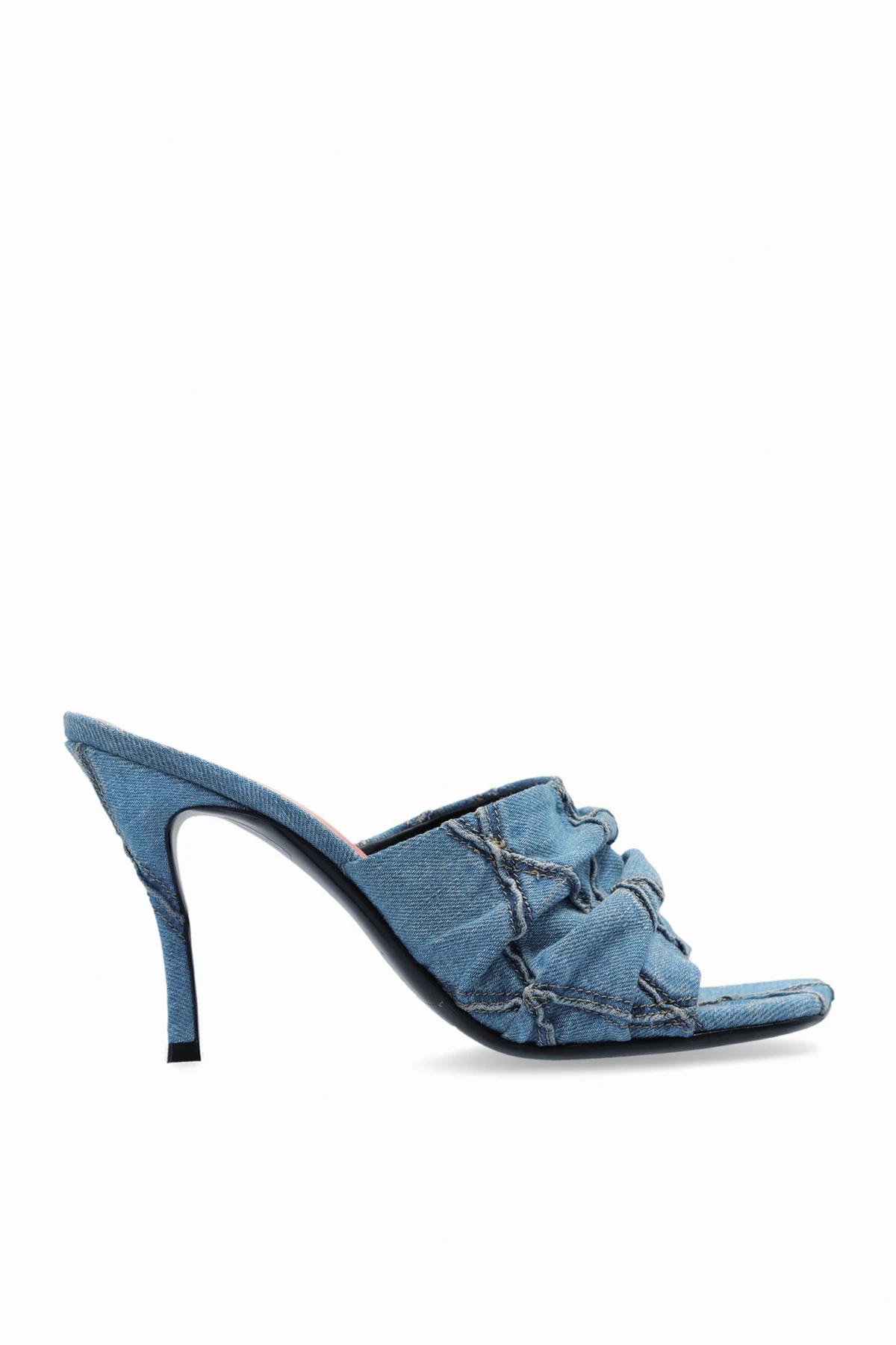 ‘D-SYDNEY SDL’ denim mules