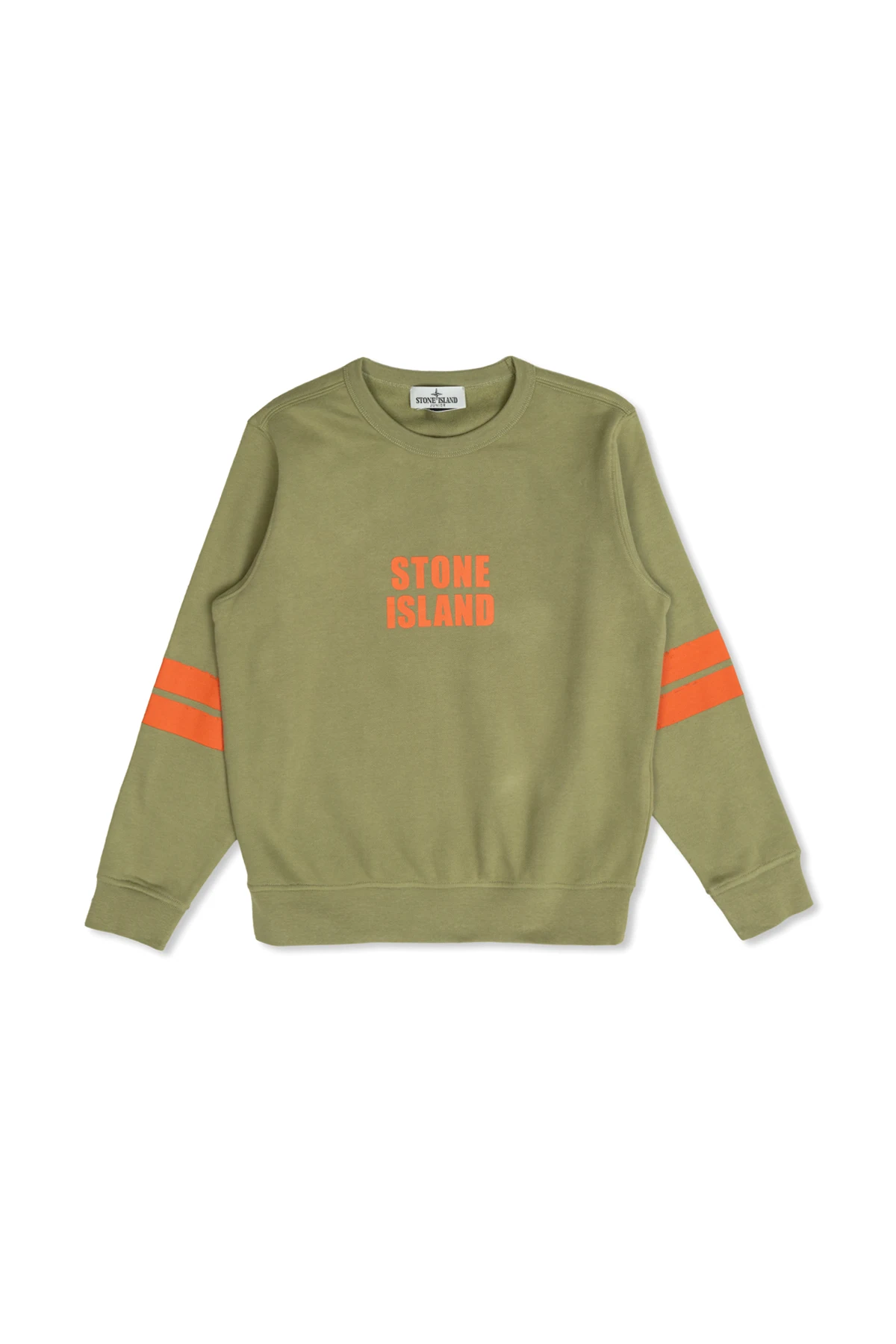 GREEN Sweatshirt with reflective effect print