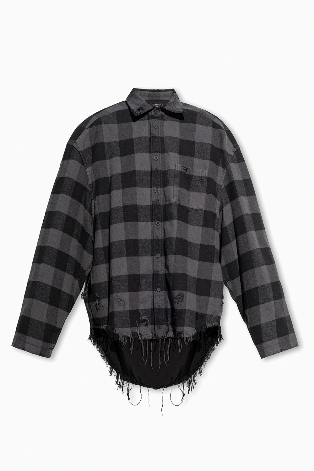 Shirt with vintage effect