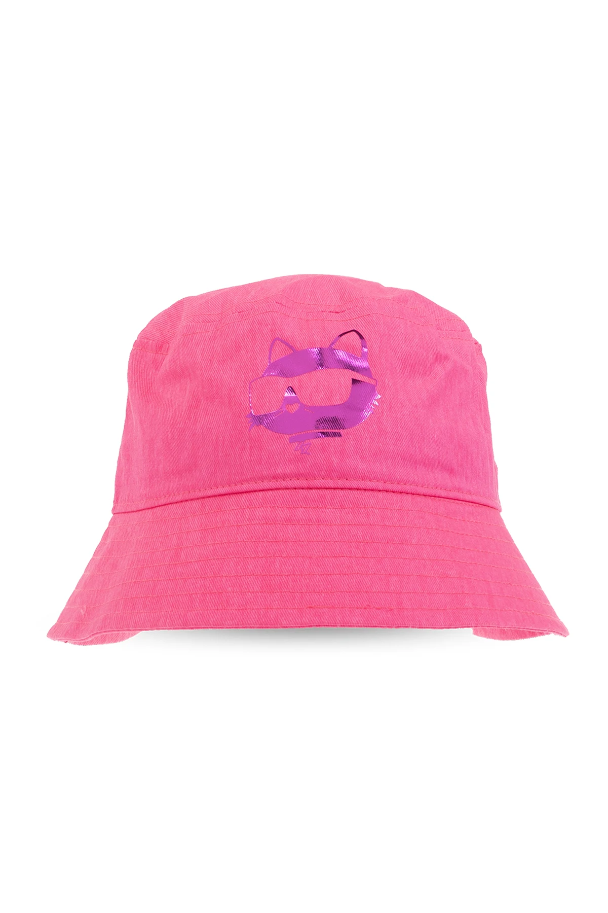 Bucket hat with logo