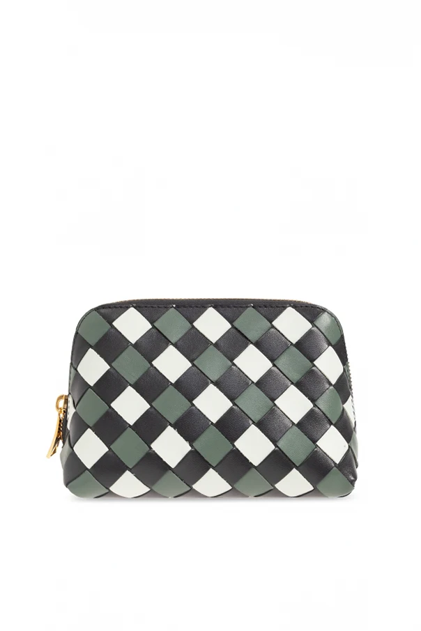 MEHRFARBIG Leather wash bag