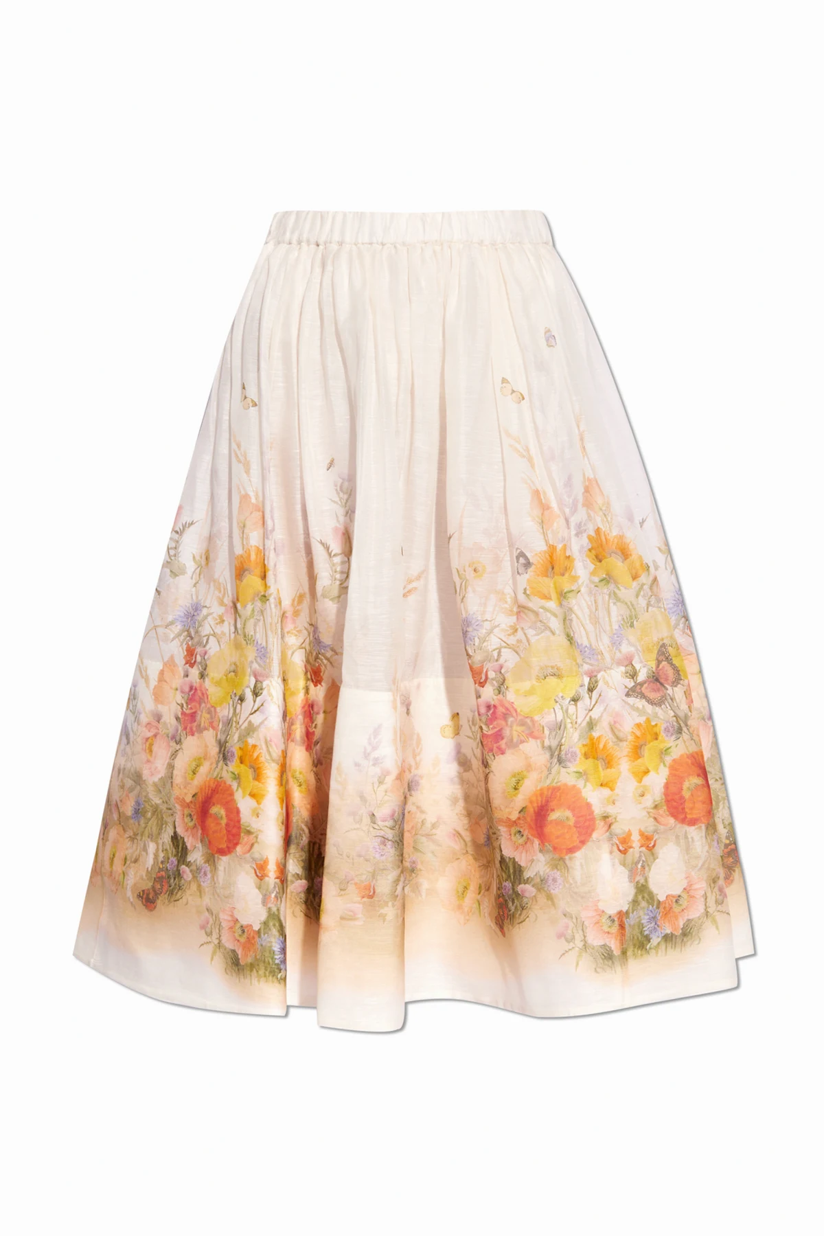 Rock mit Blumenmuster