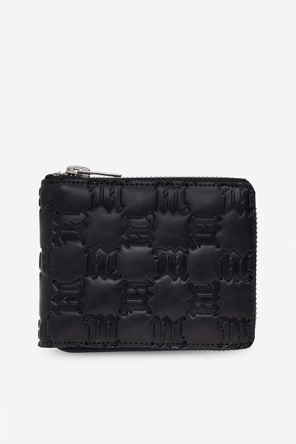 BLACK Wallet with monogram