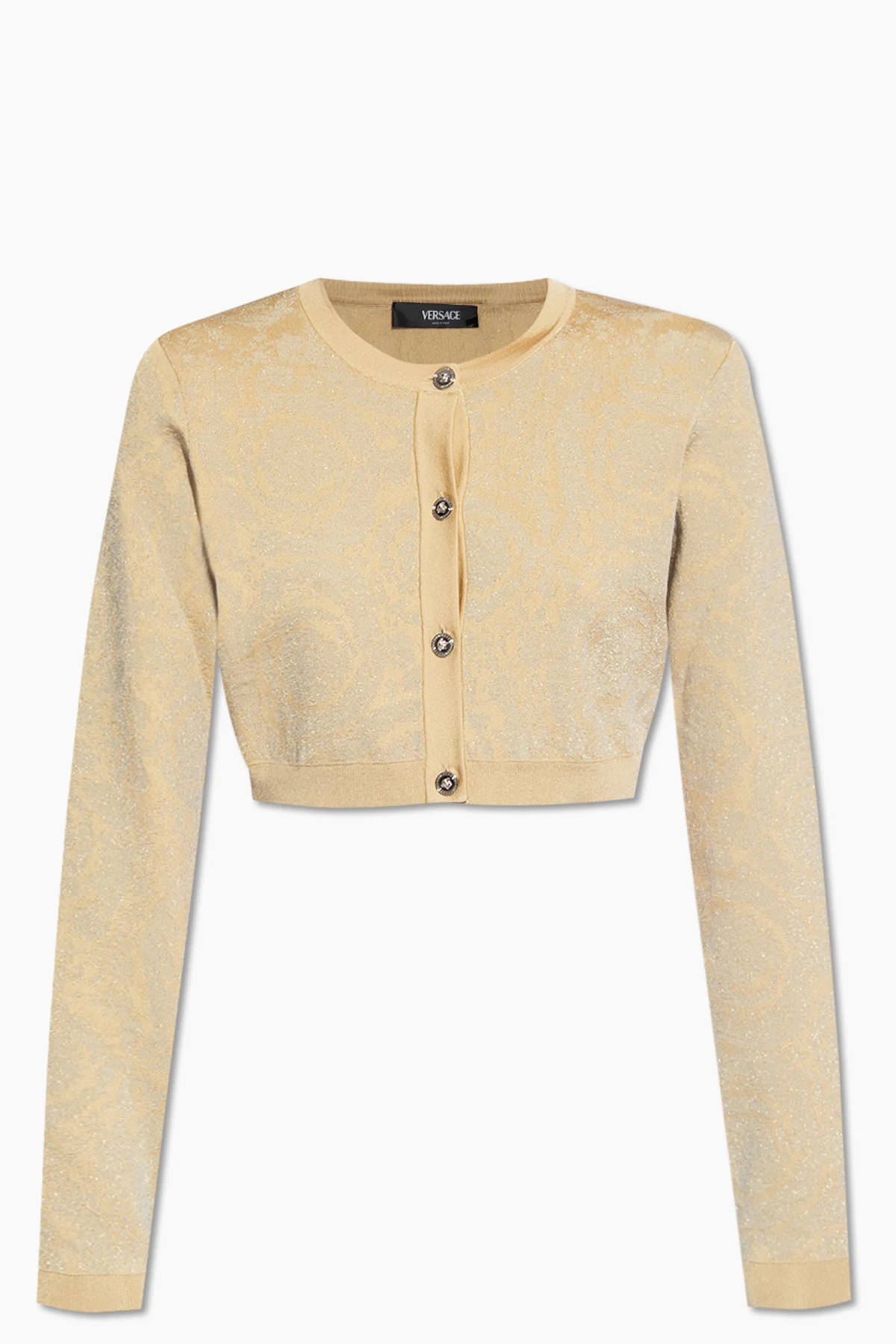 Cardigan with logo