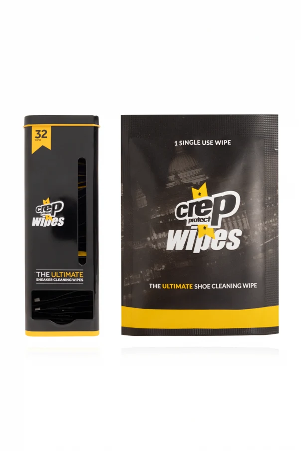 CZARNY Dwustronne chusteczki do czyszczenia obuwia