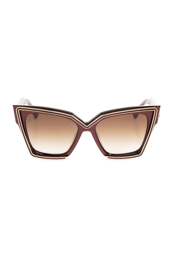 BURGUNDY Cat-eye sunglasses
