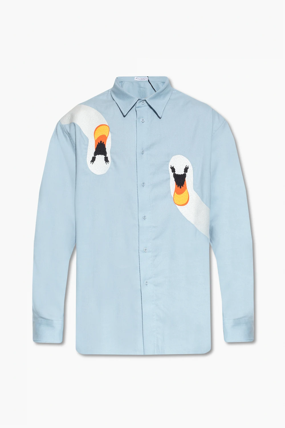 Koszula ‘Swan’ ze wzorem zwierzęcym