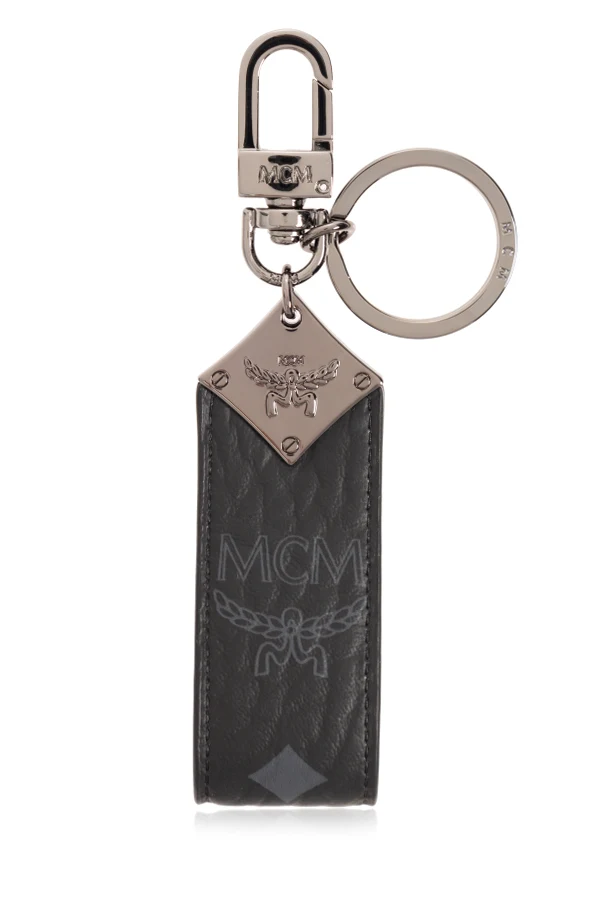 BLACK Keyring with logo