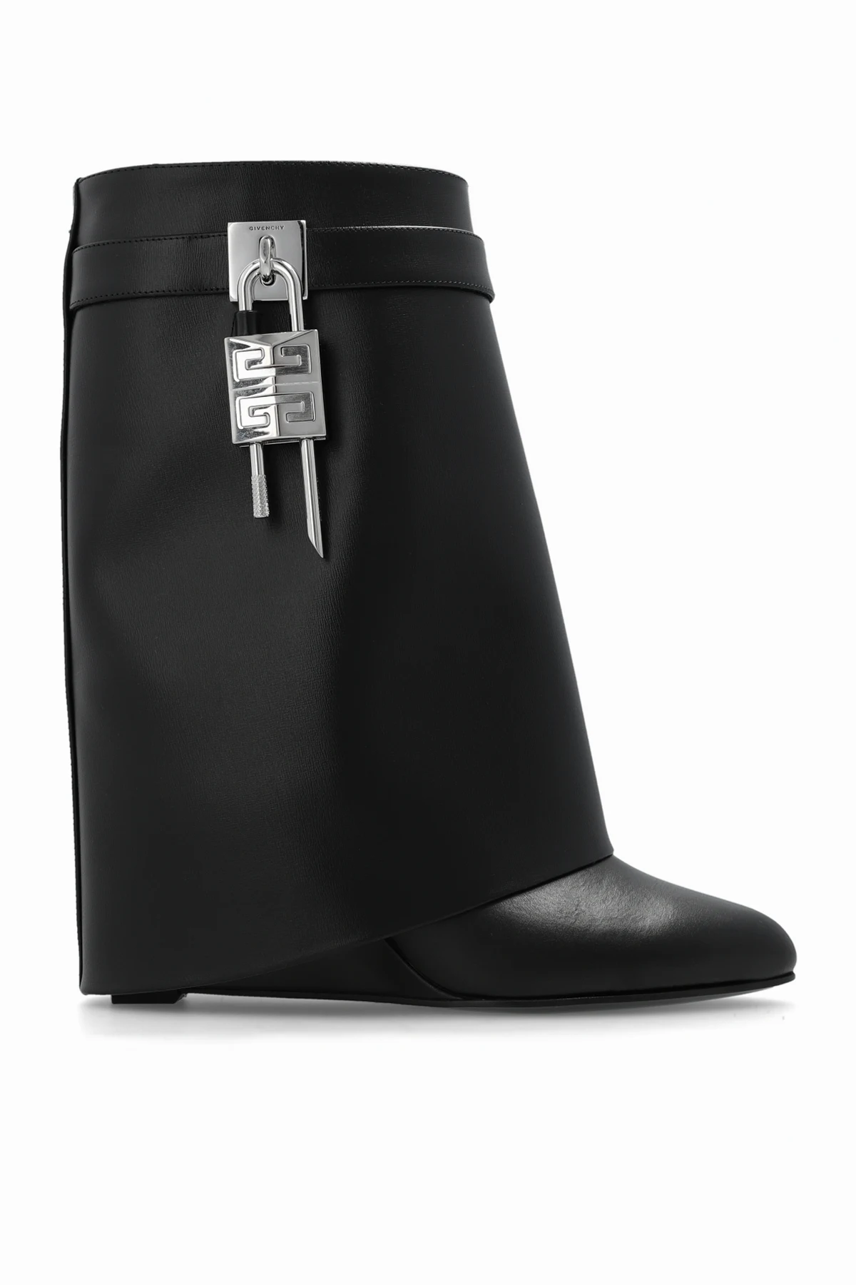 Botki na koturnie ‘Shark Lock’