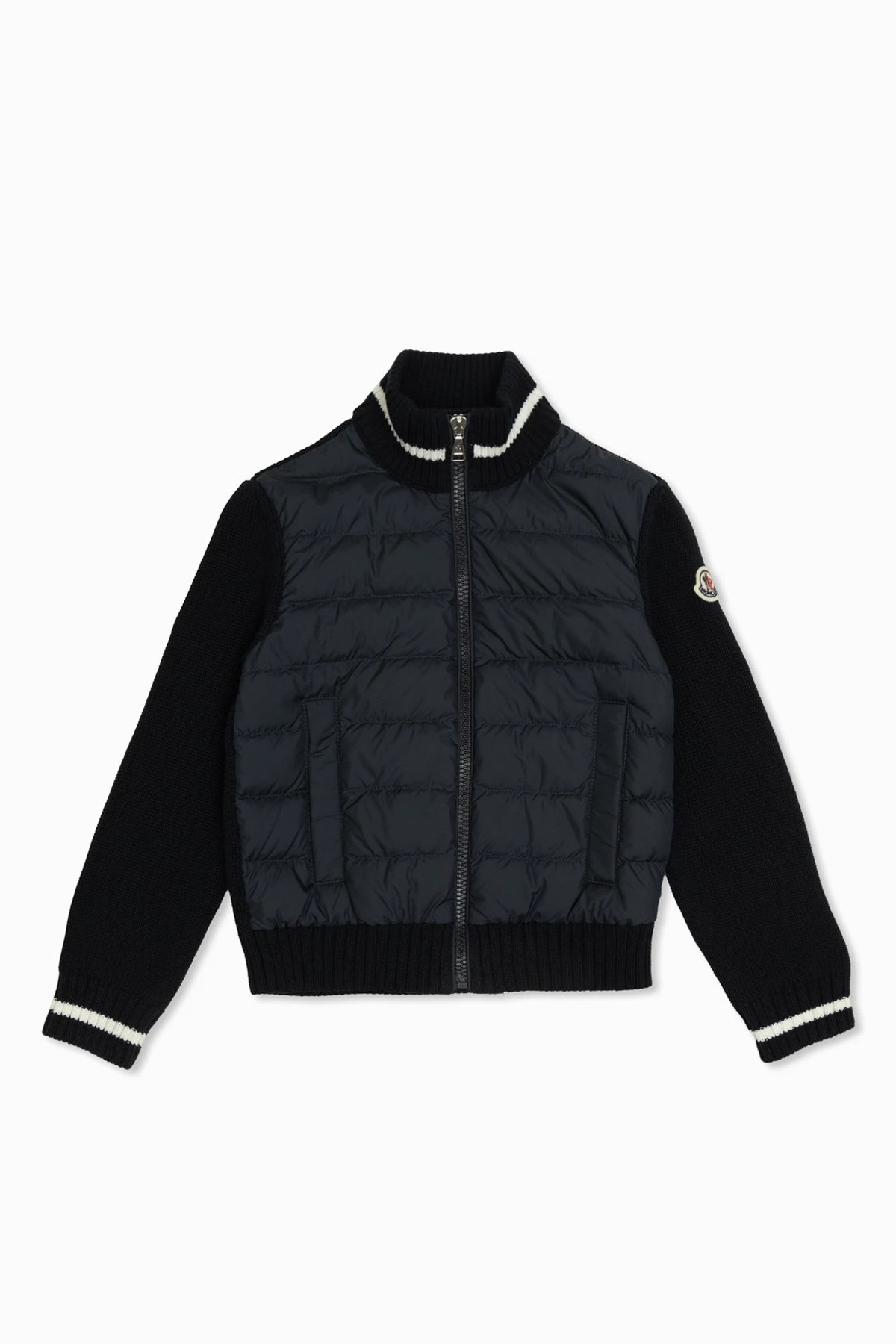 Cardigan mit Daunenfront