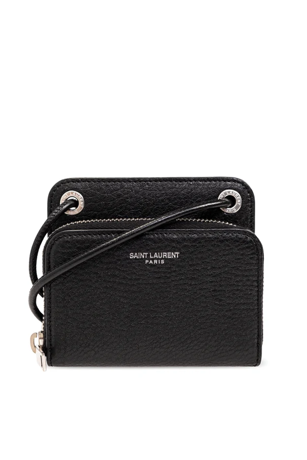 BLACK Strapped wallet