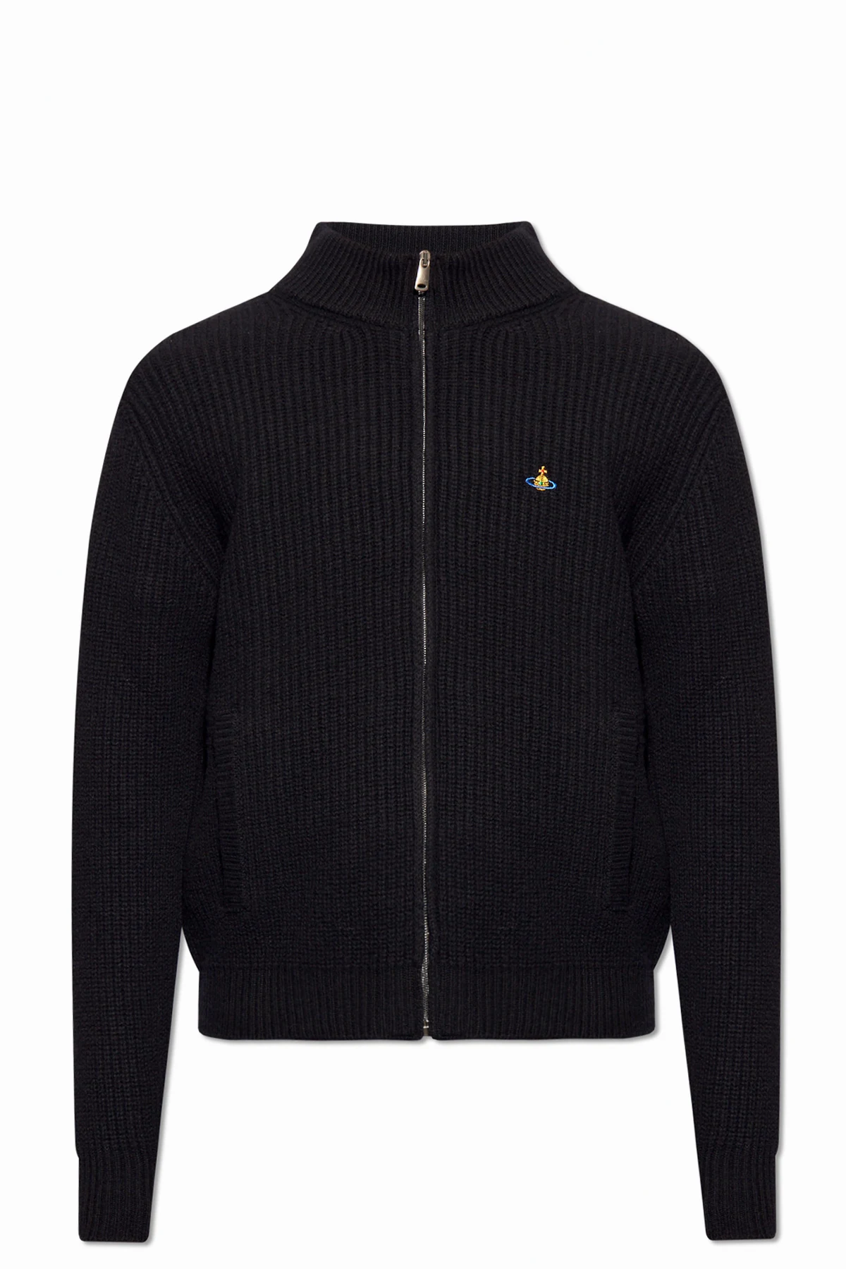 ‘Fisherman’ ribbed cardigan