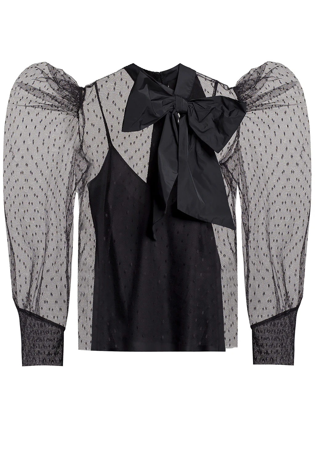 Top z dekoracyjną kokardą