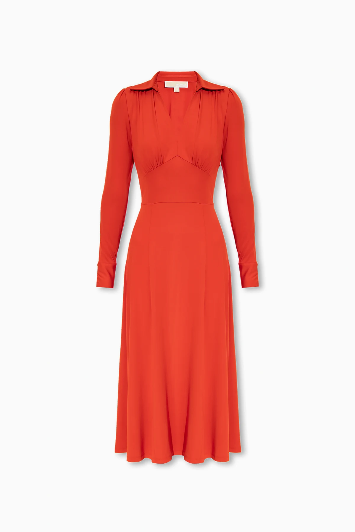 Dress with long sleeves