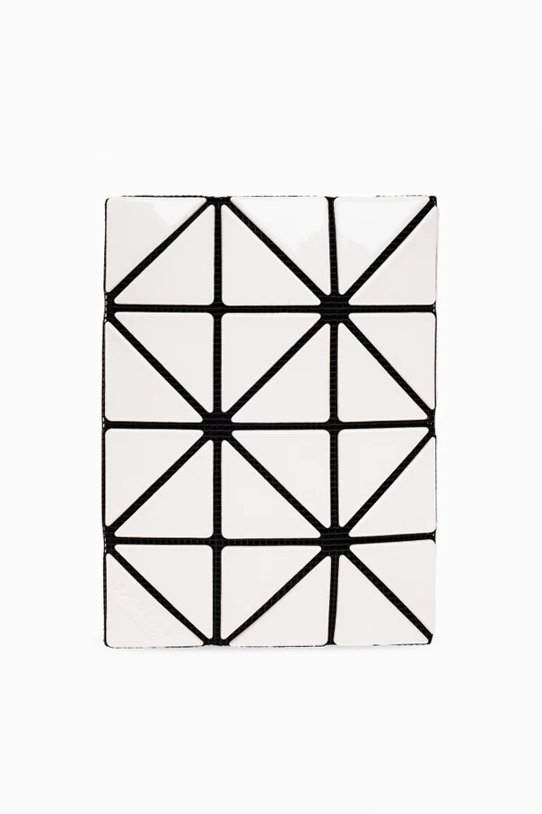 WEISS Card case with geometrical pattern