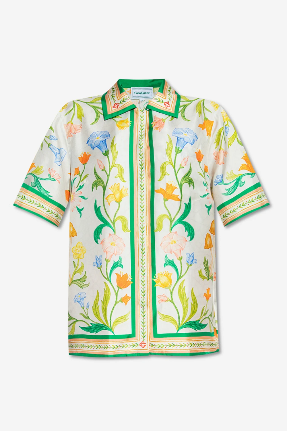 Jedwabna koszula 'L'arche Fleurie'