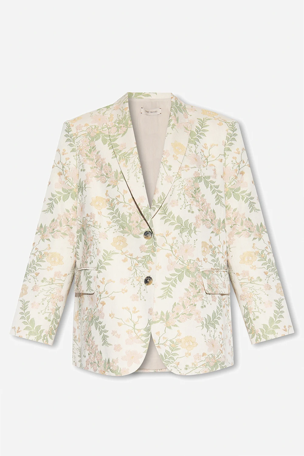 ‘Mafraq’ blazer with floral motif