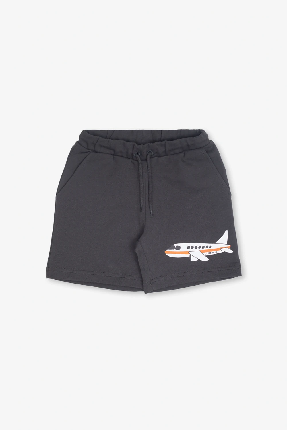 Shorts with motif of airplane