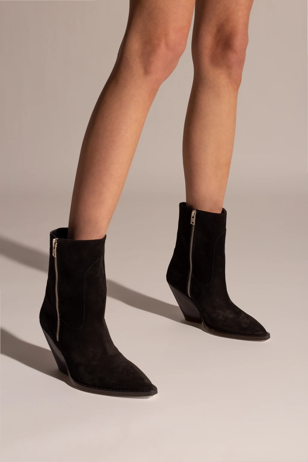 Heeled ankle boots