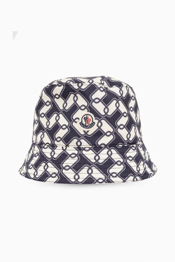 MARINEBLAU Patterned bucket hat