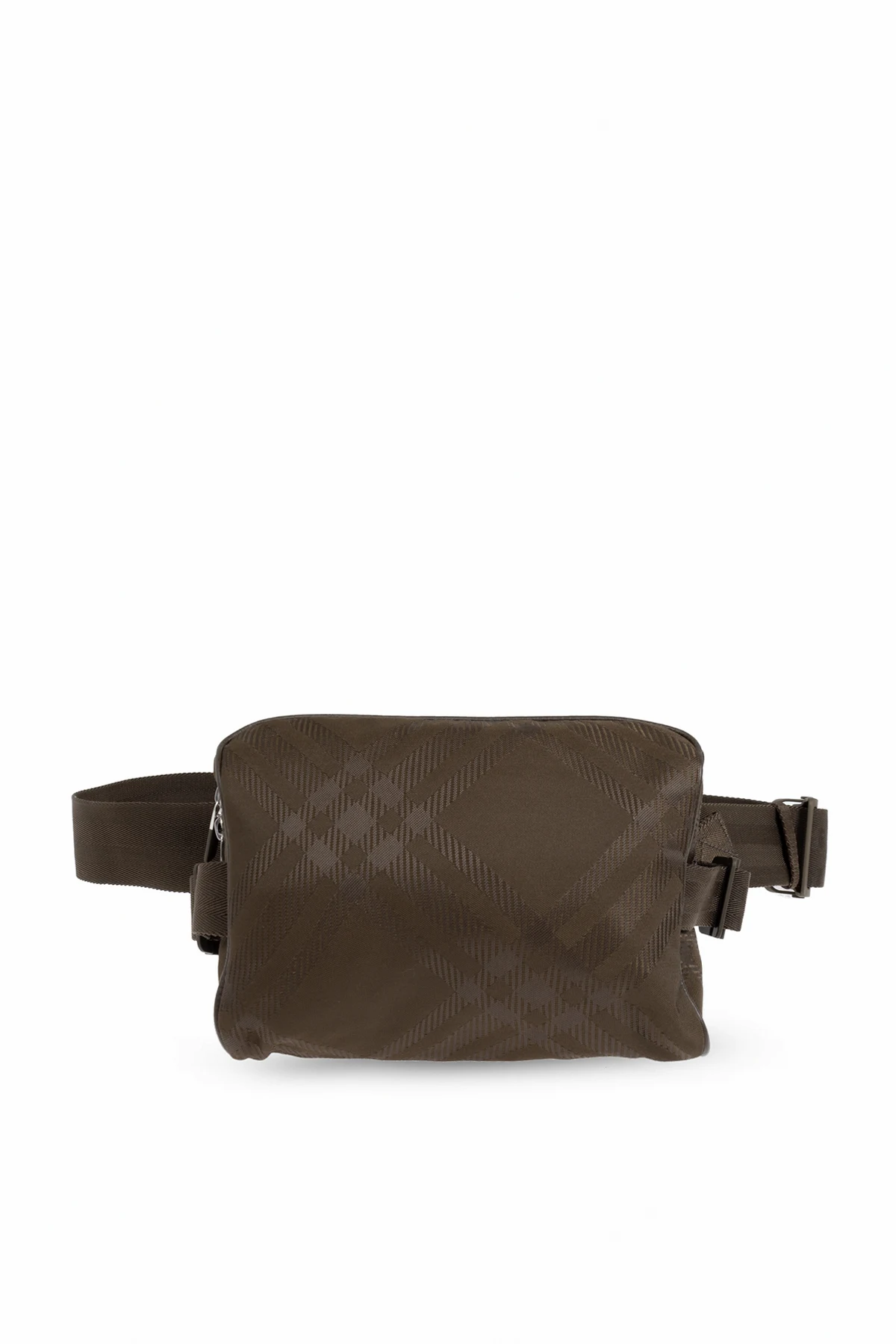 GREEN Checkered belt bag
