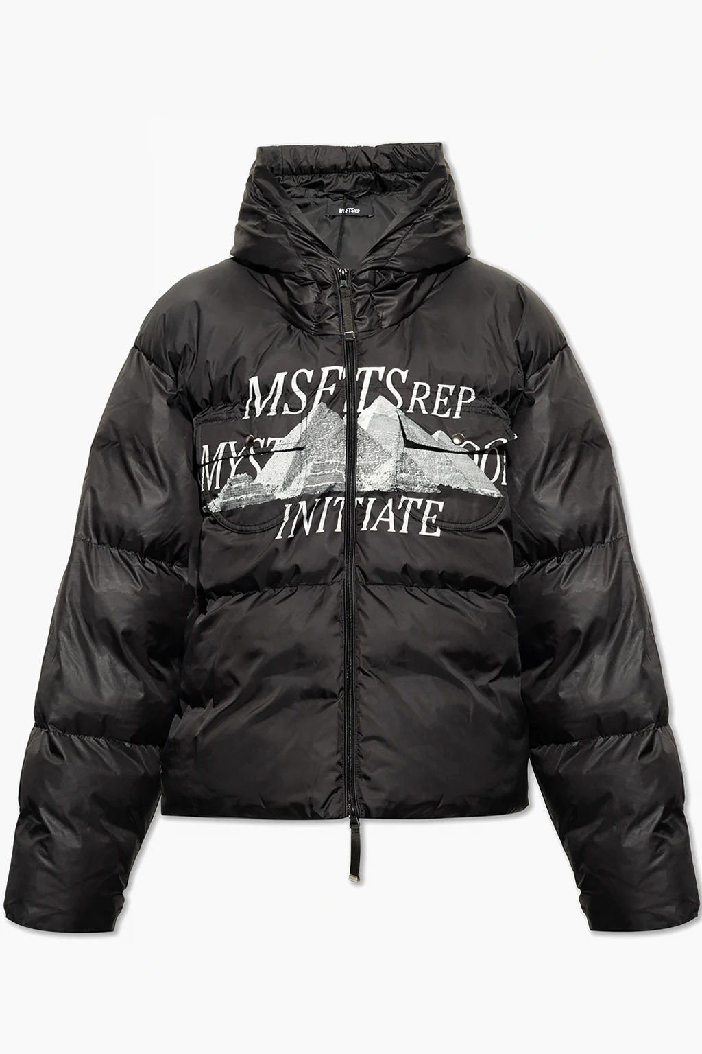 Ocieplana kurtka z nadrukiem