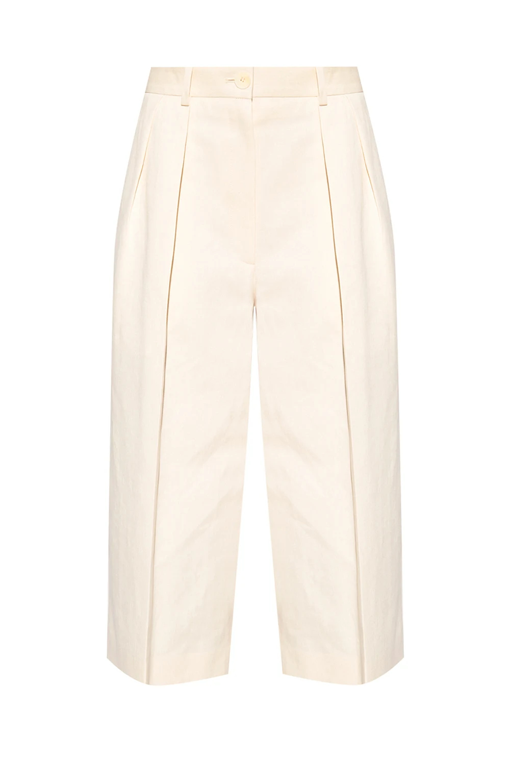 ‘Lisa’ pleat-front shorts