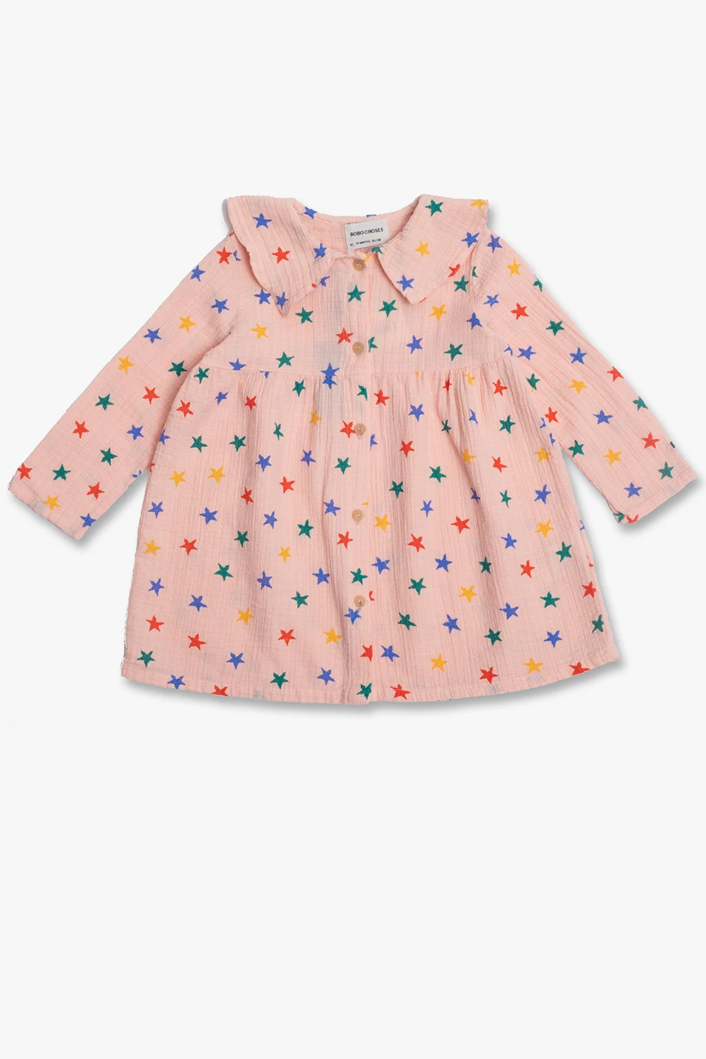 Dress with motif of stars