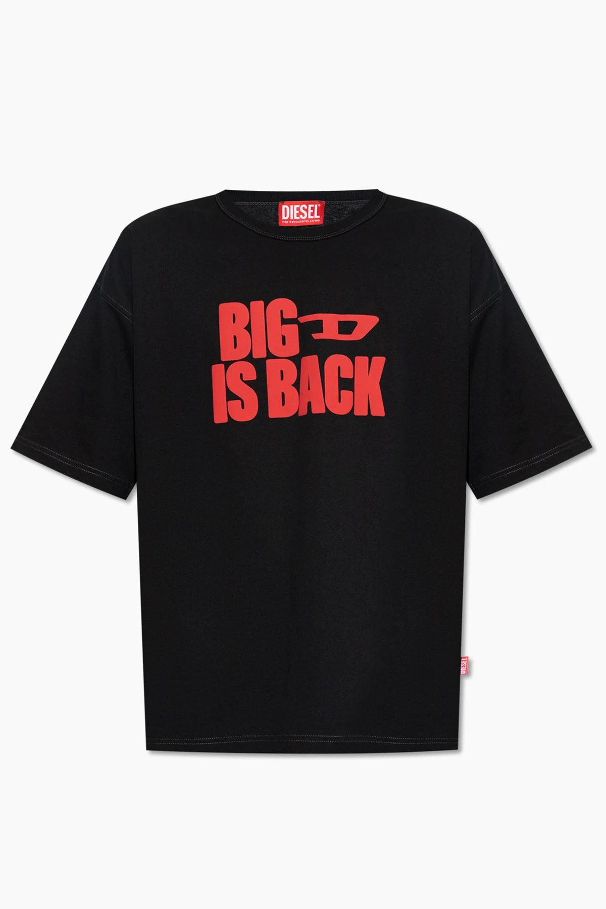 T-shirt z nadrukiem ‘T-BOXT-BACK’